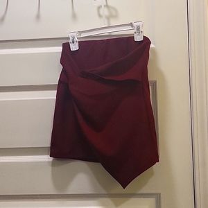 Lulus asymmetrical skirt